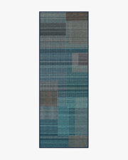 Eira — Halı, Mavi, RUNNER, beyaz zemin, 2x7