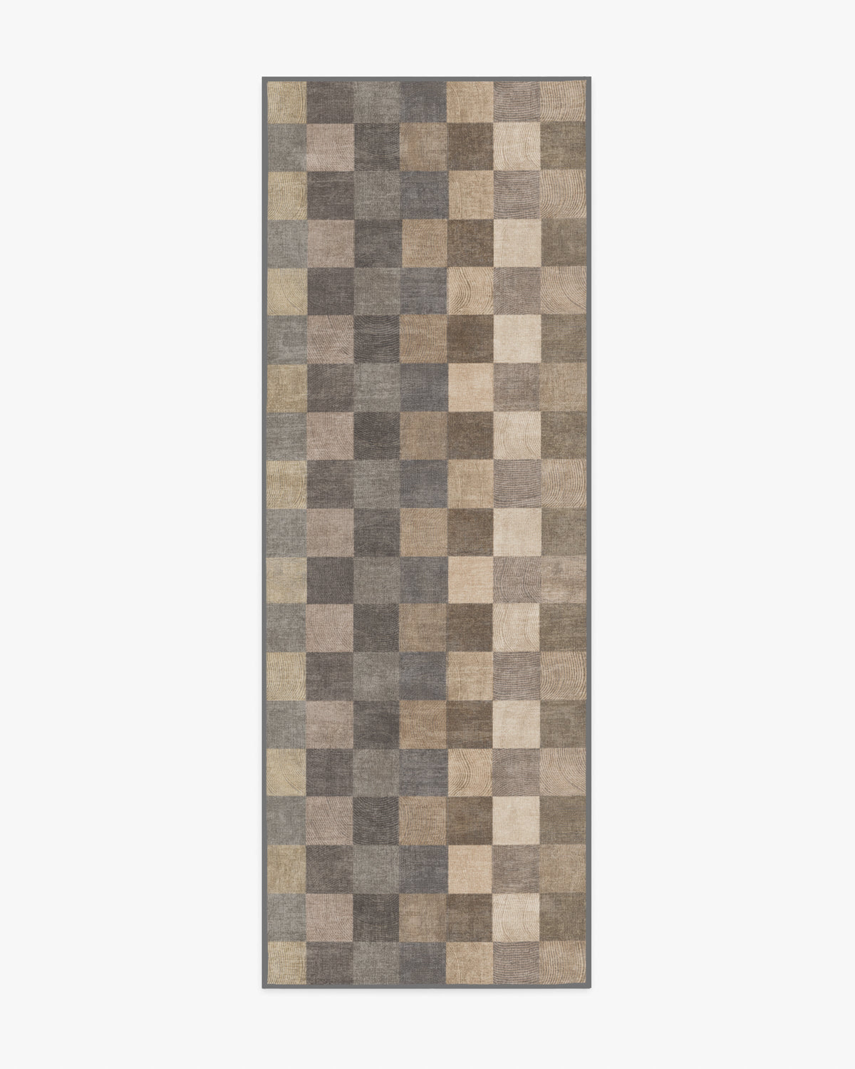 Flux — Halı, Soft Bej, RUNNER, beyaz zemin, 2x7