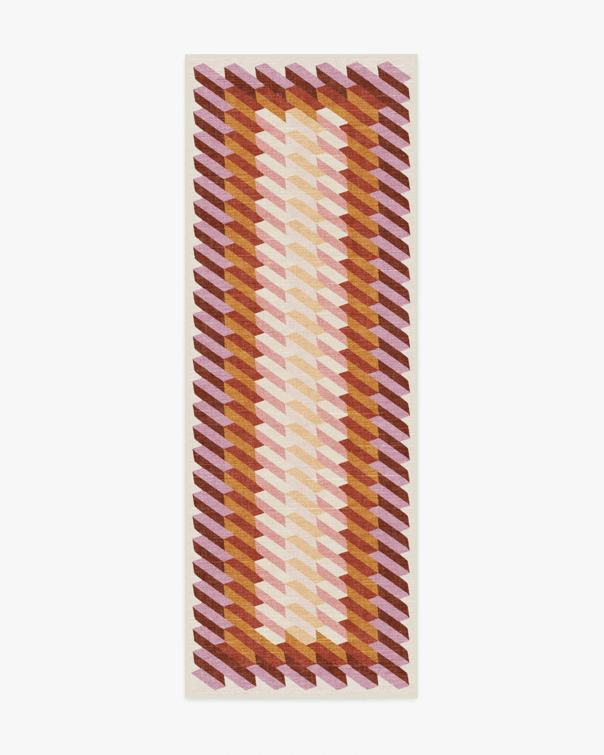 Echo — Halı, Auburn, RUNNER, beyaz zemin, 2x7