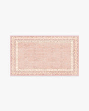 Eleanor — Halı, Yumuşak Pembe, AREA, beyaz zemin, 3x5