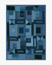 Modra — Halı, Çivit, AREA, beyaz zemin, 5x7