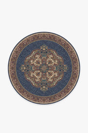 Mickey Persian — Halı, Safir, ROUND, beyaz zemin, 6R