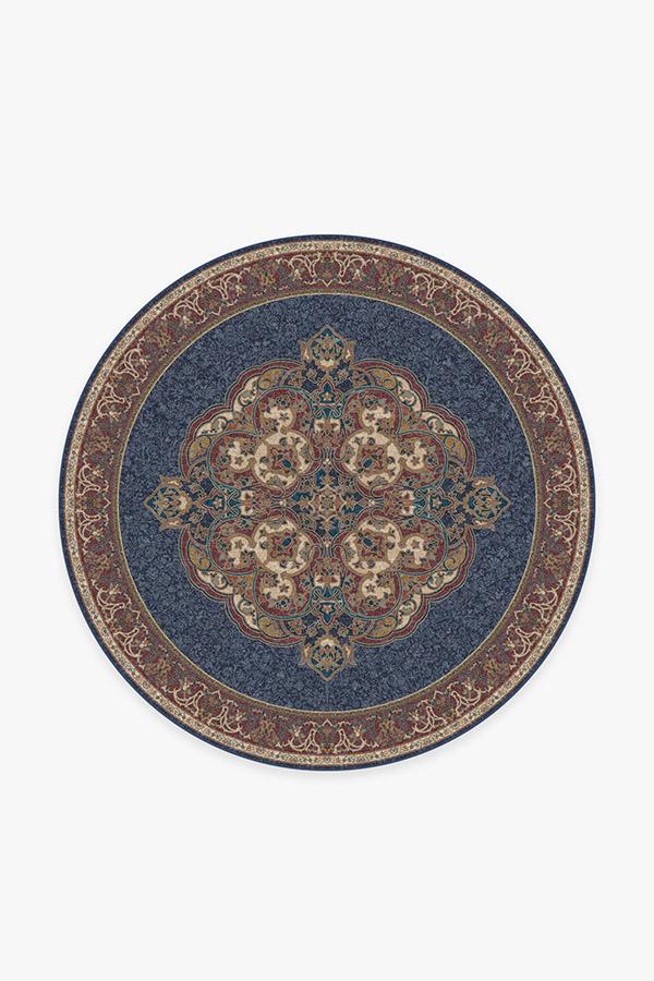 Mickey Persian — Halı, Safir, ROUND, beyaz zemin, 6R