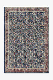 Celestine — Halı, Safir, AREA, beyaz zemin, 6x9