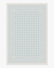Gray Malin Palm Beach — Halı, Powder Mavi, AREA, beyaz zemin, 6x9