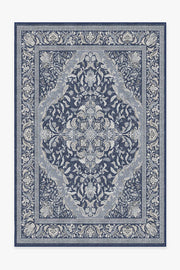 Allura — Halı, Soft Lacivert, AREA, beyaz zemin, 6x9