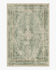 Adeline — Halı, Doğal Adaçayı, AREA, beyaz zemin, 6x9