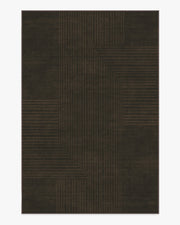 Bel Air — Halı, Koyu Çikolata, AREA, beyaz zemin, 6x9