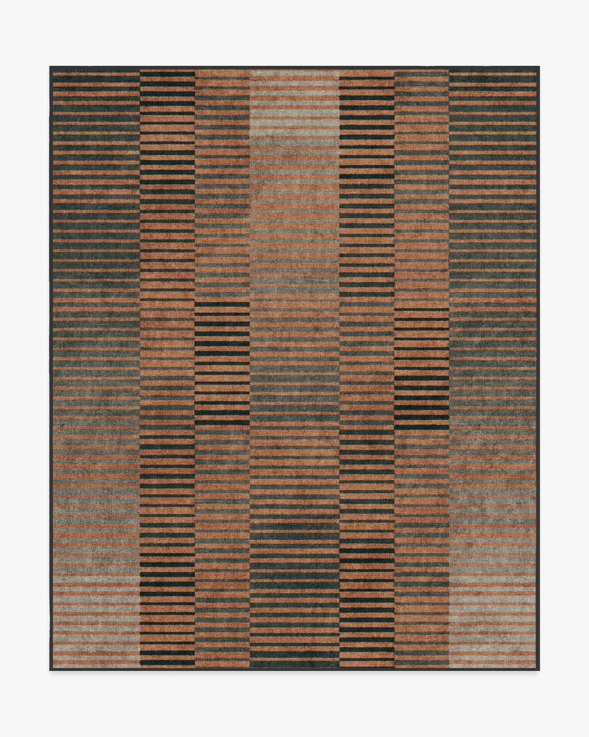 Shadow Stripe — Halı, Pas, AREA, beyaz zemin, 8x10