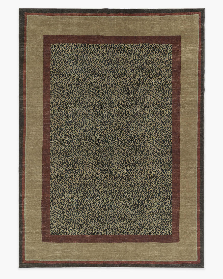 Panthera — Halı, Taba Pas, AREA, beyaz zemin, 10x14