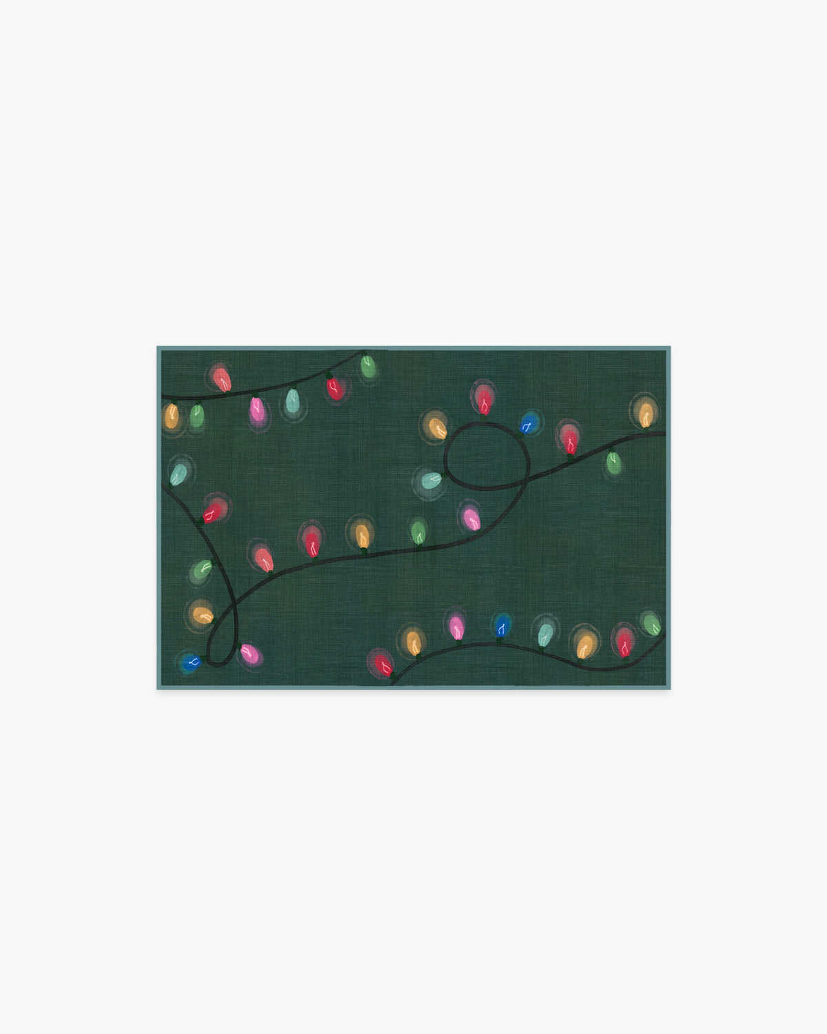 Let It Glow — Halı, Yeşil, AREA, beyaz zemin, 2x3
