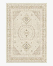 Shira — Halı, Fildişi Doğal, AREA, beyaz zemin, 6x9