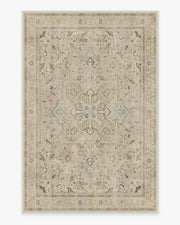 Kamran — Halı, Bej, AREA, beyaz zemin, 6x9