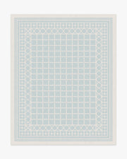 Gray Malin Palm Beach — Halı, Powder Mavi, AREA, beyaz zemin, 8x10