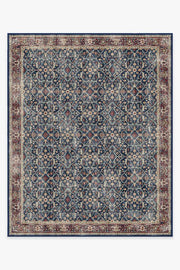 Celestine — Halı, Safir, AREA, beyaz zemin, 8x10
