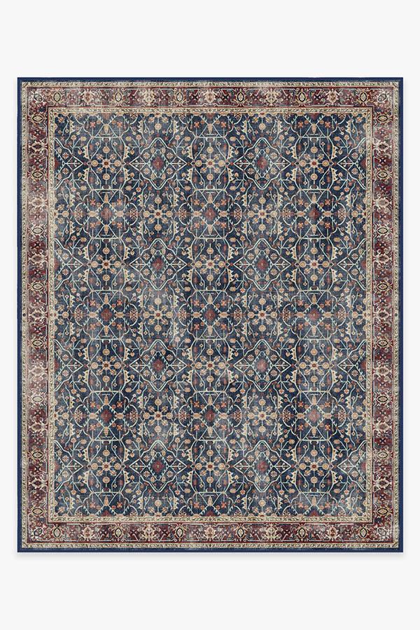 Celestine — Halı, Safir, AREA, beyaz zemin, 8x10