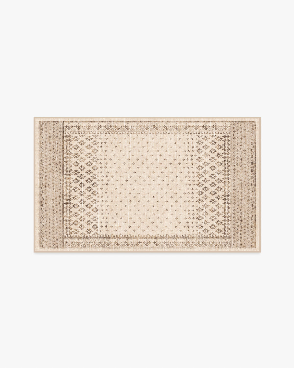 Fernanda — Halı, Krem, AREA, beyaz zemin, 3x5