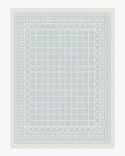 Gray Malin Palm Beach — Halı, Powder Mavi, AREA, beyaz zemin, 9x12