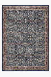 Celestine — Halı, Safir, AREA, beyaz zemin, 10x14