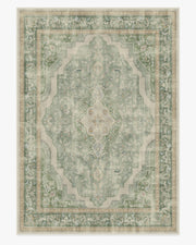 Adeline — Halı, Doğal Adaçayı, AREA, beyaz zemin, 10x14