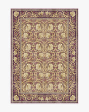 Morris And Co Pimpernel — Halı, Leylak, AREA, beyaz zemin, 5x7