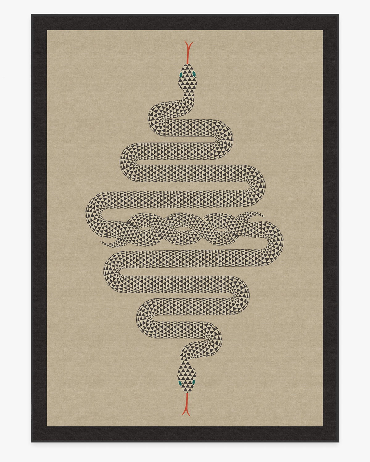 Venom — Halı, Nötr, AREA, beyaz zemin, 10x14