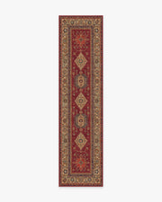 Cambria — Halı, Ruby, RUNNER, beyaz zemin, 2x10