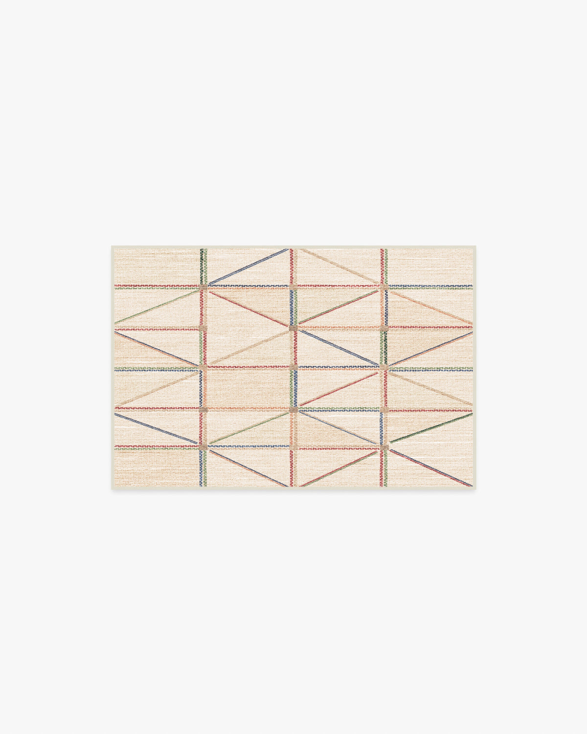Ulysses — Halı, Çok Renkli, AREA, beyaz zemin, 2x3