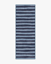 Marin — Halı, Lacivert, RUNNER, beyaz zemin, 2x7