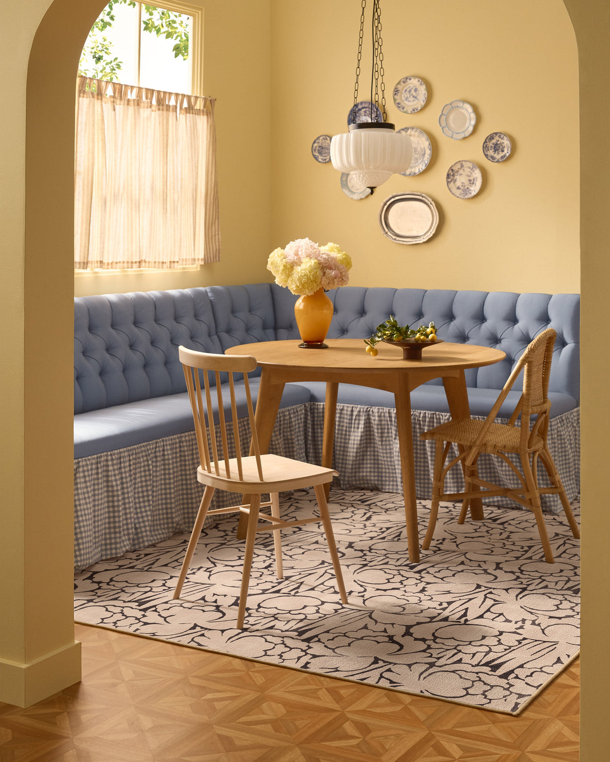 Corrine — Halı, Doğal ve Antrasit, AREA, yaşam alanı, 6x9