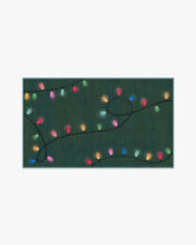 Let It Glow — Halı, Yeşil, AREA, beyaz zemin, 3x5