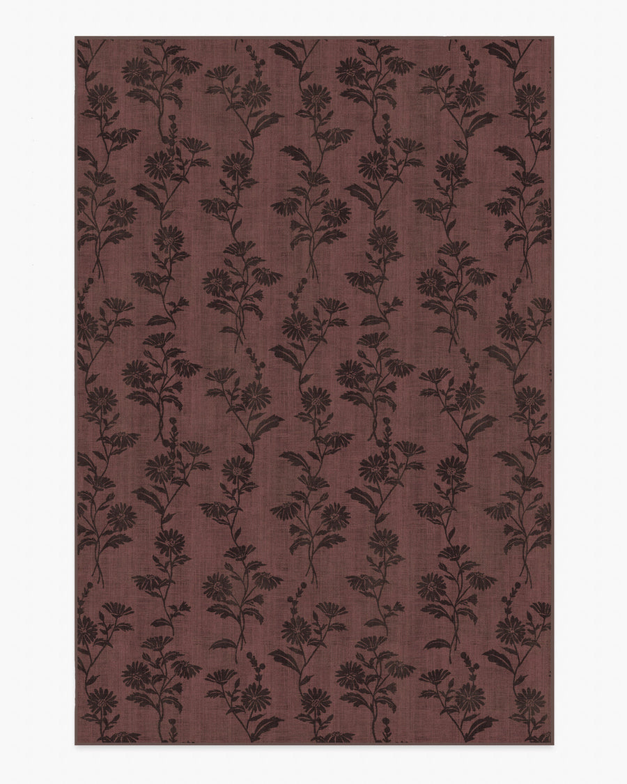Mabel — Halı, Gül, AREA, beyaz zemin, 6x9