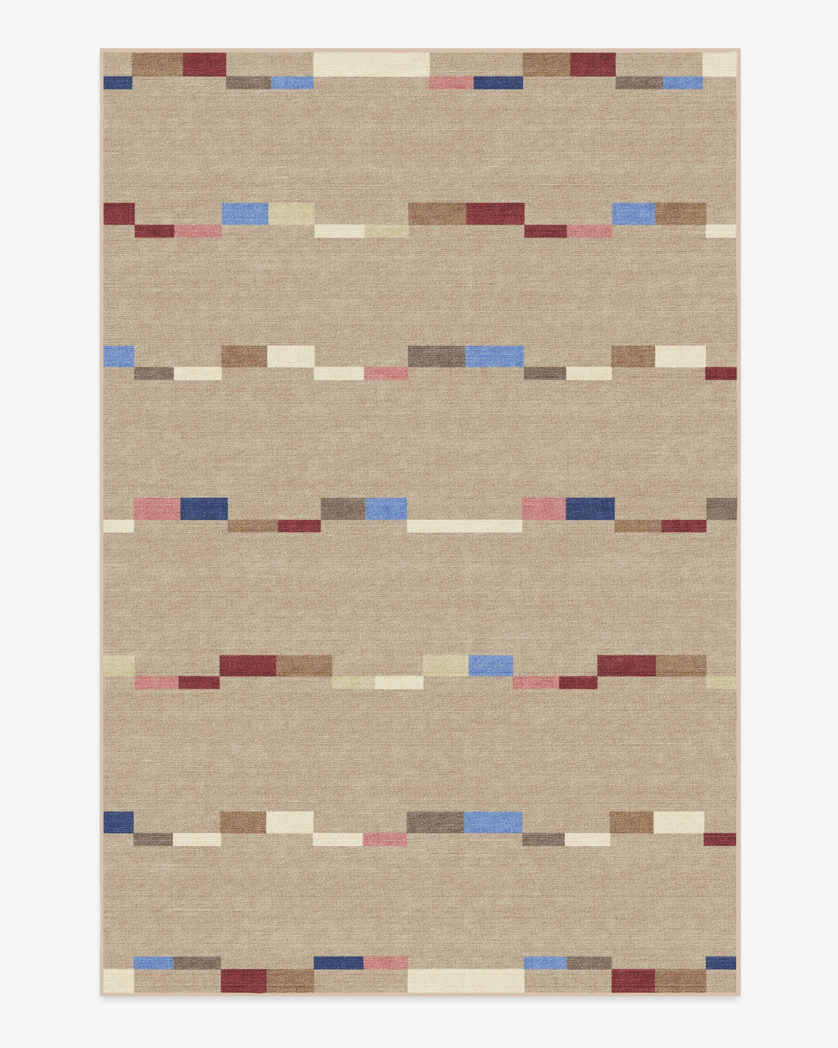 Rift — Halı, Vizon, AREA, beyaz zemin, 6x9