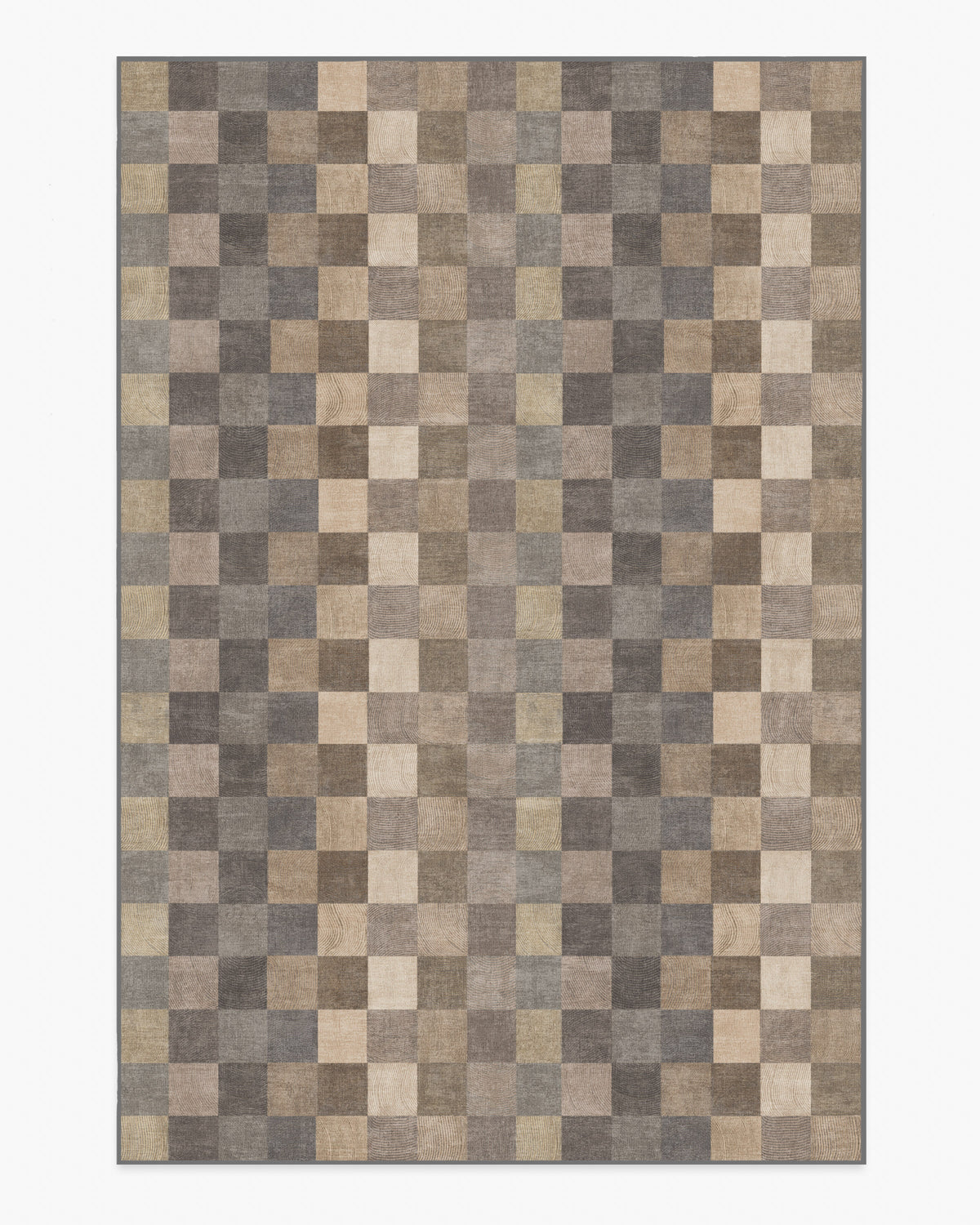 Flux — Halı, Soft Bej, AREA, beyaz zemin, 6x9