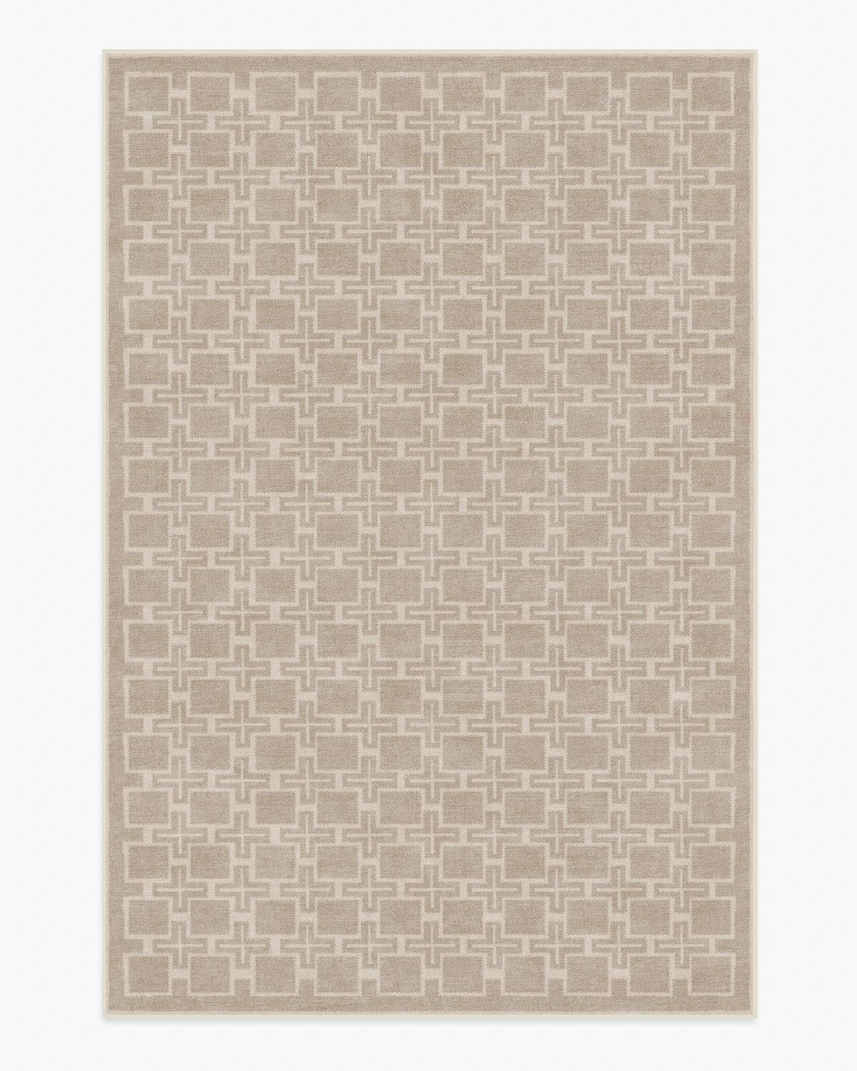 Fletcher — Halı, Nötr, AREA, beyaz zemin, 6x9