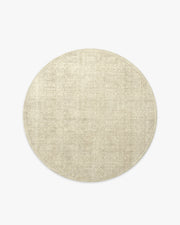 Sierra — Halı, Bej - Huş, ROUND, beyaz zemin, 6R