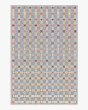 Maja — Halı, Taş Mavi Çok Renkli, AREA, beyaz zemin, 6x9