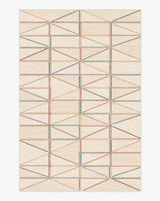 Ulysses — Halı, Çok Renkli, AREA, beyaz zemin, 6x9