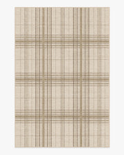 Beckett — Halı, Nötr, AREA, beyaz zemin, 6x9