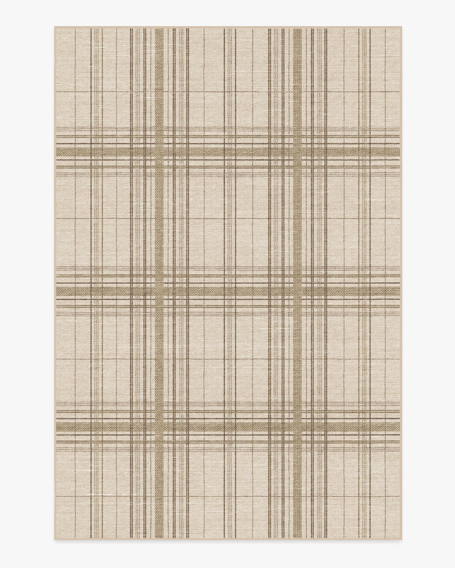 Beckett — Halı, Nötr, AREA, beyaz zemin, 6x9