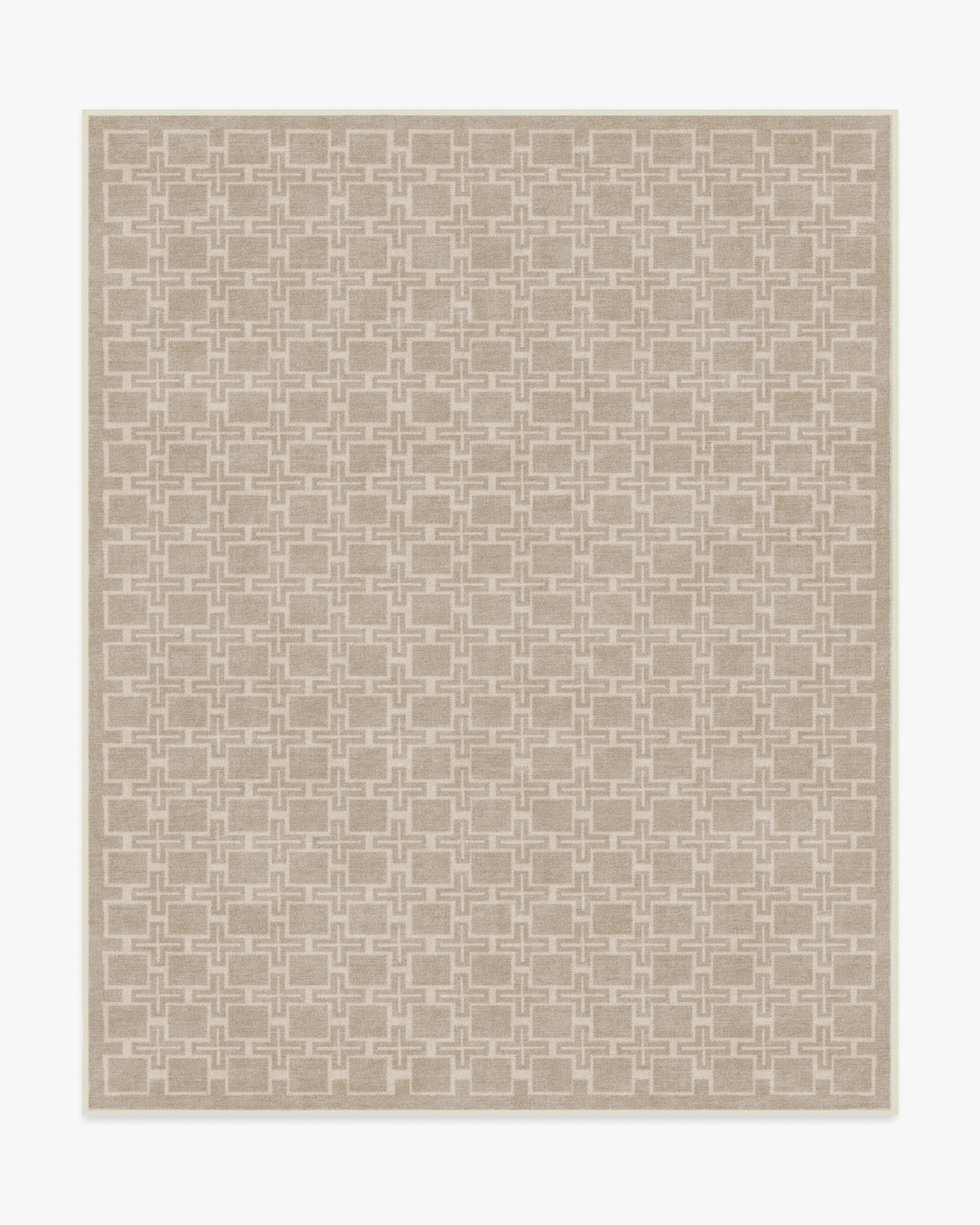 Fletcher — Halı, Nötr, AREA, beyaz zemin, 8x10