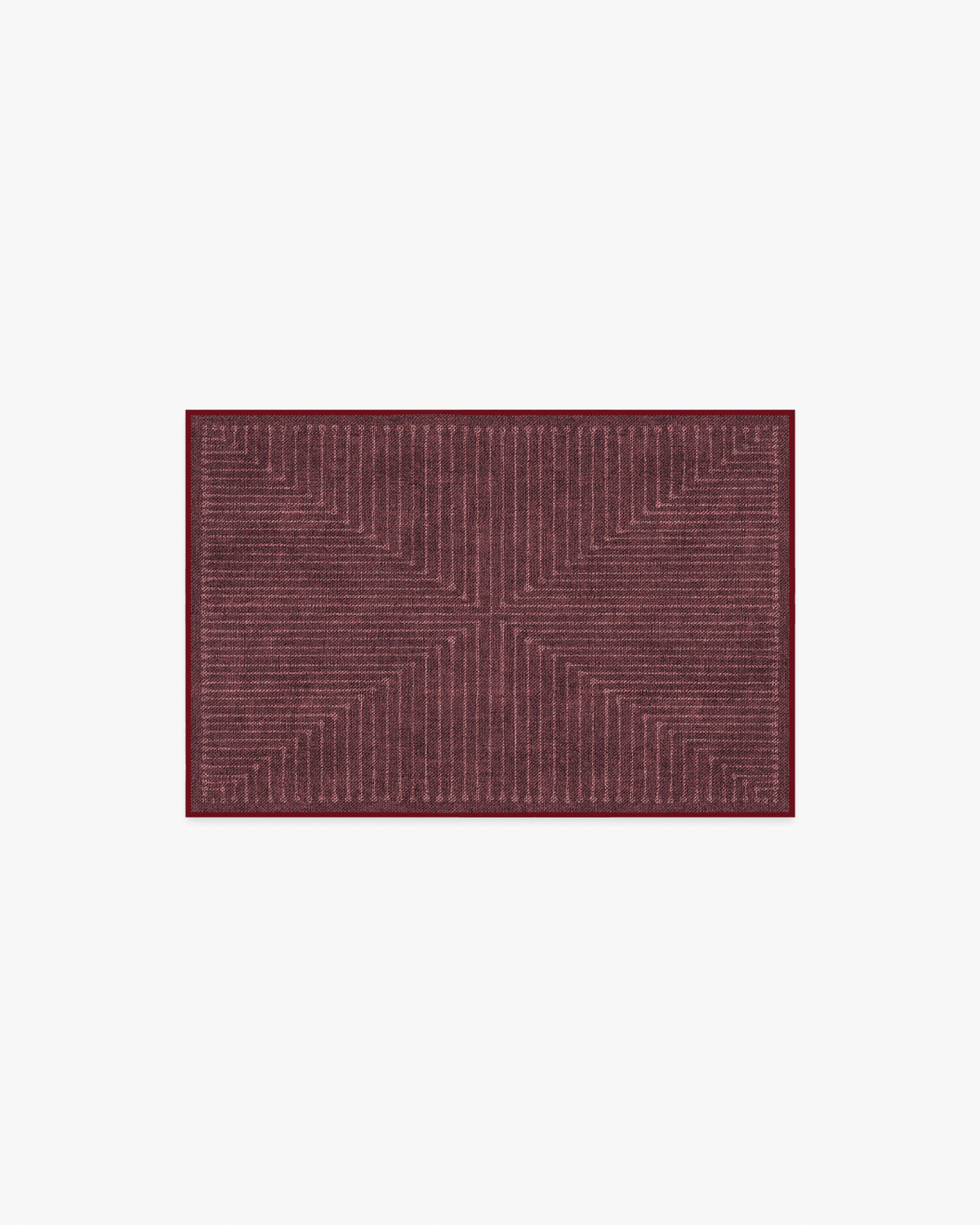 Inkdrop — Halı, Bordo, AREA, beyaz zemin, 2x3