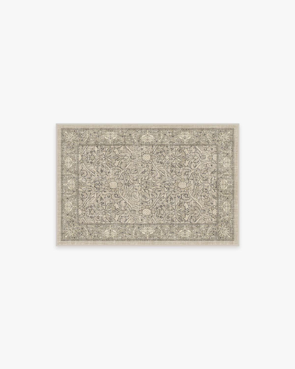 Morris And Co Montreal — Halı, Doğal Taş, AREA, beyaz zemin, 2x3