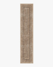 Cyrus — Halı, Gül Altın, RUNNER, beyaz zemin, 2x12