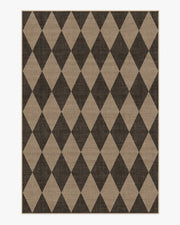 Palazzo — Halı, Yumuşak Siyah, AREA, beyaz zemin, 6x9