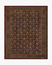 Sundara — Halı, Kahverengi Zeytin, AREA, beyaz zemin, 8x10