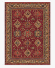 Cambria — Halı, Ruby, AREA, beyaz zemin, 10x14