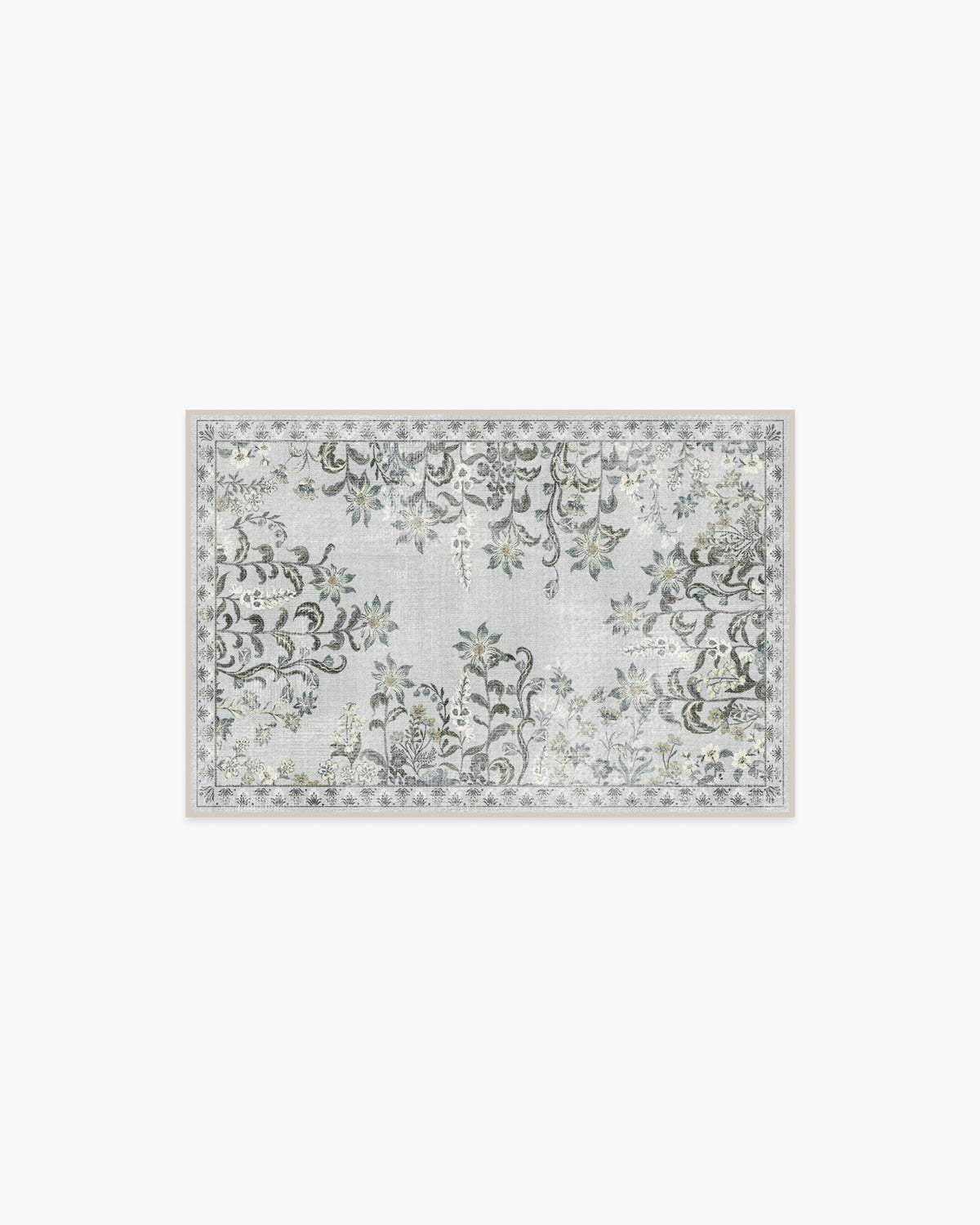 Calla — Halı, Taş Gri, AREA, beyaz zemin, 2x3