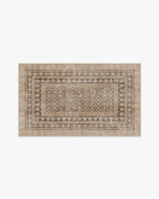 Cyrus — Halı, Gül Altın, AREA, beyaz zemin, 3x5
