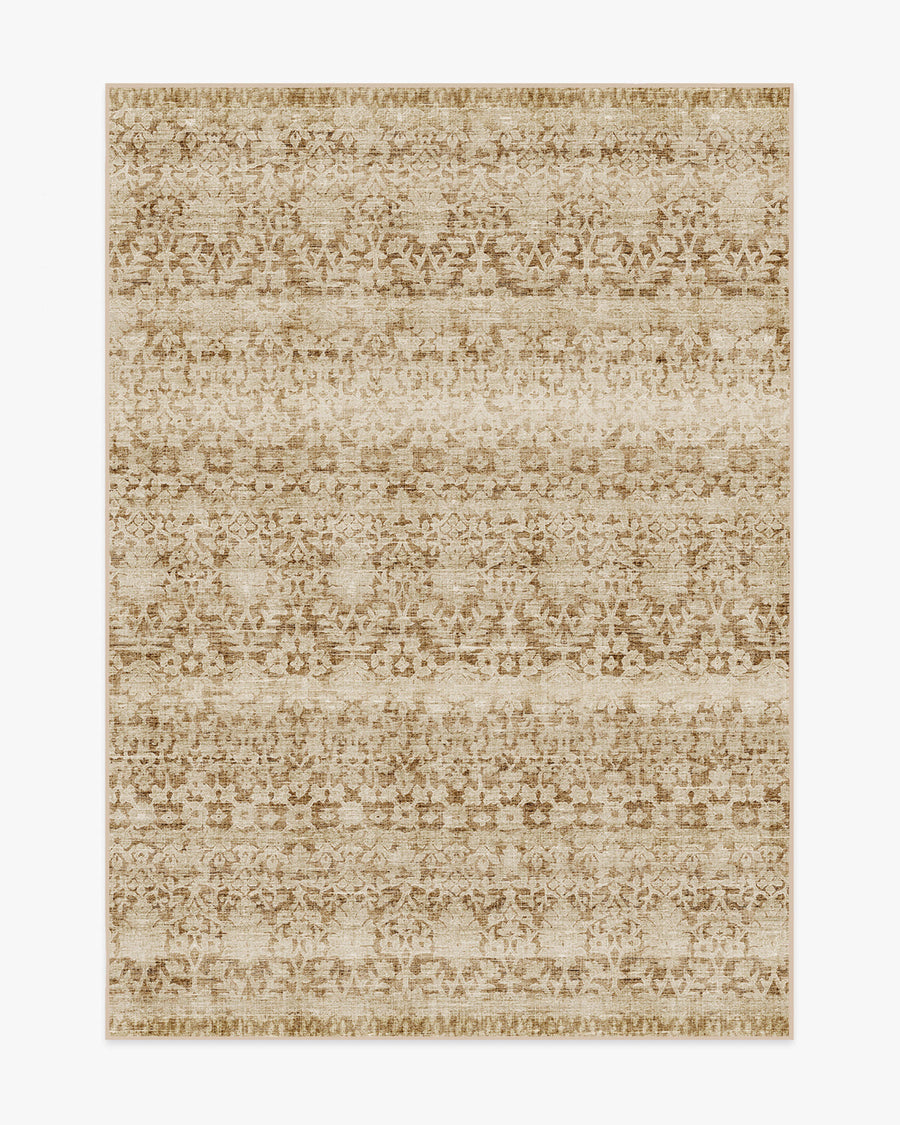 Pernilla — Halı, Buğday Kahverengi, AREA, beyaz zemin, 5x7